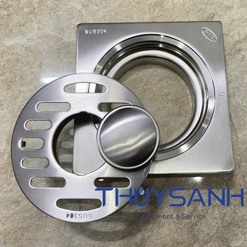 Thoát sàn máy giặt thiết kế giúp thoát nước nhanh hơn