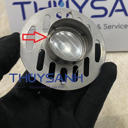 Thoát sàn máy giặt inox có chuông giữ ống xả nước