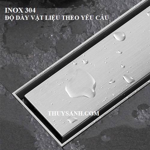 Độ dày phễu thoát sàn dài