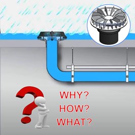 Giải đáp một số câu hỏi về hệ thống thoát nước mưa Siphonic