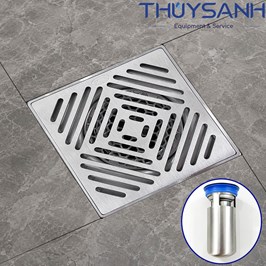 Ga thoát sàn ngăn mùi hôi cao cấp model F07ST, lắp ống D60/D75/D90/D110 