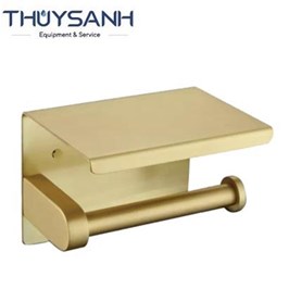 Lô giấy vệ sinh mầu vàng. Inox304. Model TB05G